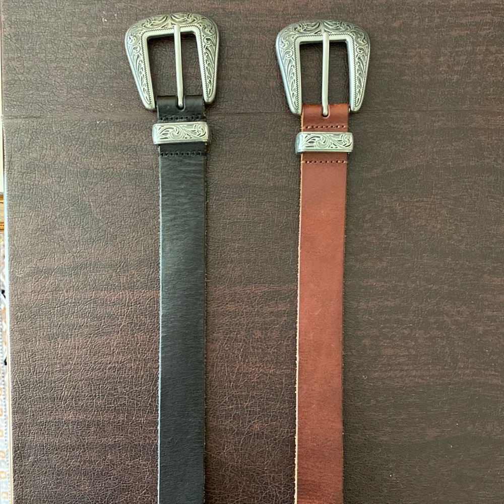Urban Outfitters Brown & Black Belt Bundle
